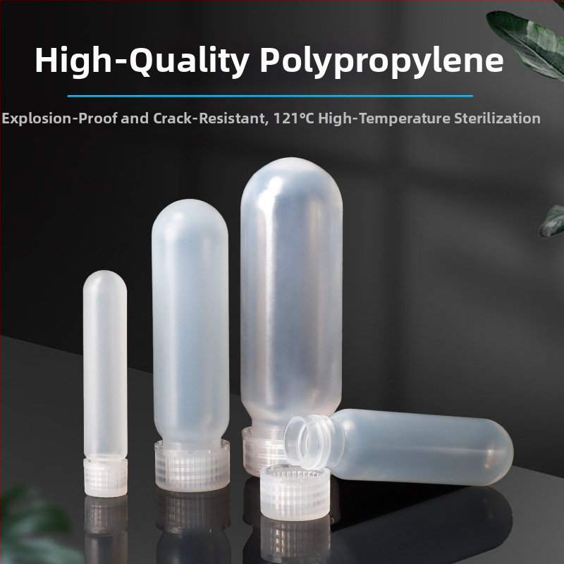 Priehľadné centrifugálne trubice so skrutkovacím uzáverom, objemy 10 ml, 16 ml, 28 ml, 30 ml a 50 ml, uzáver proti únikom