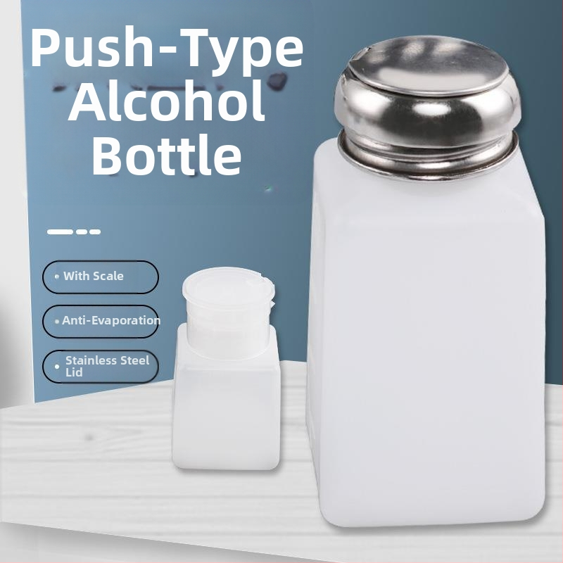 Welder plastové antistatické fľaše na alkohol s tlakovým uzáverom, 100/200/250 ml