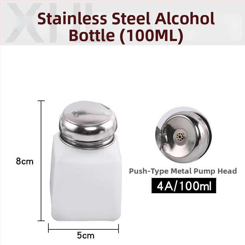 Welder plastové antistatické fľaše na alkohol s tlakovým uzáverom, 100/200/250 ml