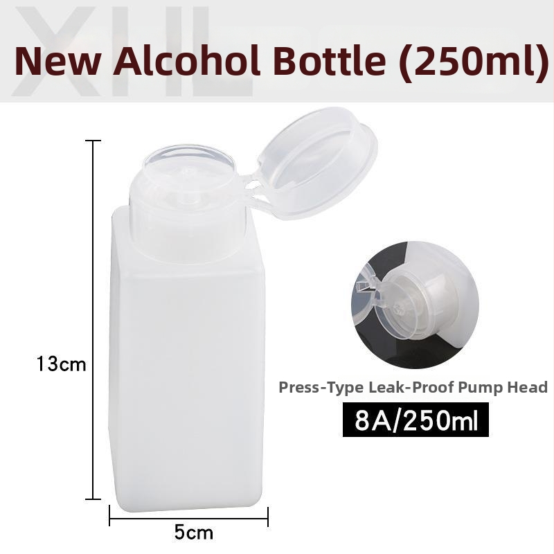 Welder plastové antistatické fľaše na alkohol s tlakovým uzáverom, 100/200/250 ml