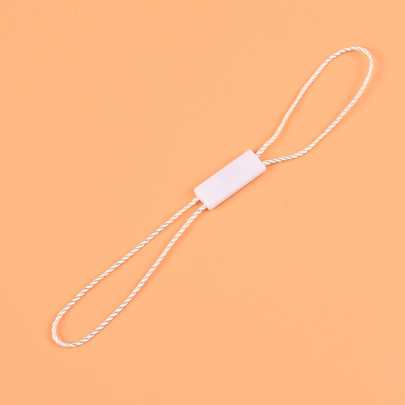 Šarena šnúr za oznake, poliesterski lanyard s kugličnom glavom, jednokratno umetanje, za kružne i kvadratne otvore