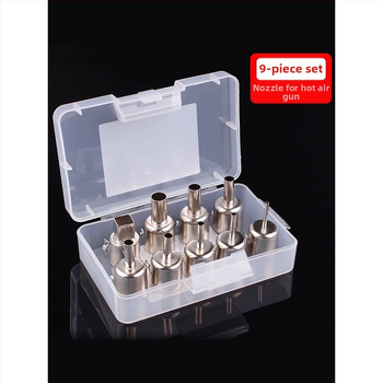 850 teplovzdušný pištoľ – univerzálna tryska pre desoldering stanicu, okrúhla tryska 858D, kompatibilná s BGA
