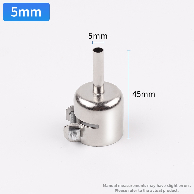 850 teplovzdušný pištoľ – univerzálna tryska pre desoldering stanicu, okrúhla tryska 858D, kompatibilná s BGA
