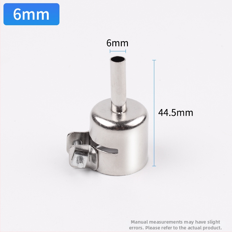 850 teplovzdušný pištoľ – univerzálna tryska pre desoldering stanicu, okrúhla tryska 858D, kompatibilná s BGA