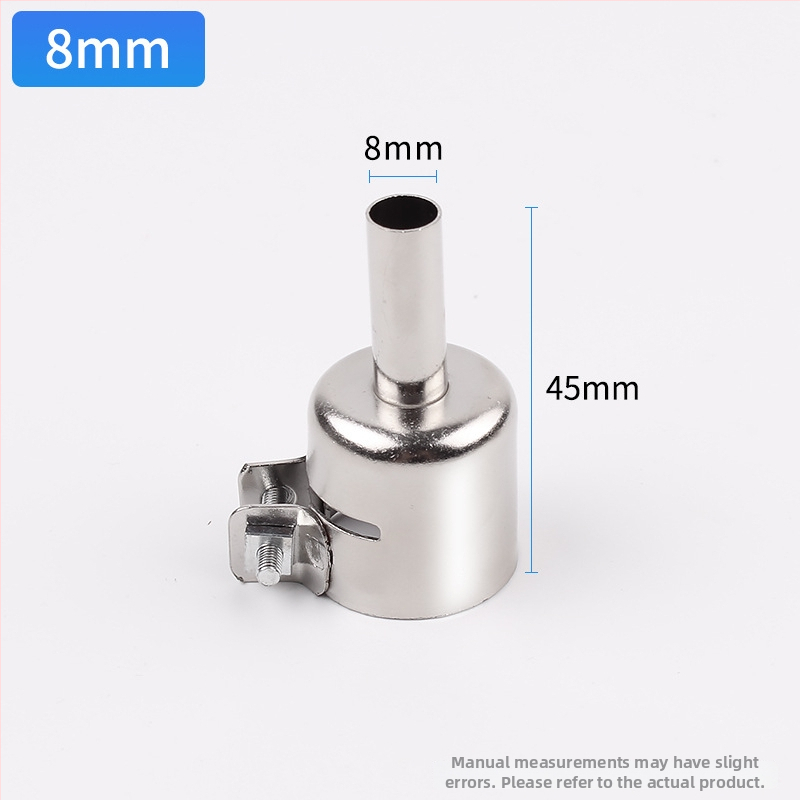 850 teplovzdušný pištoľ – univerzálna tryska pre desoldering stanicu, okrúhla tryska 858D, kompatibilná s BGA