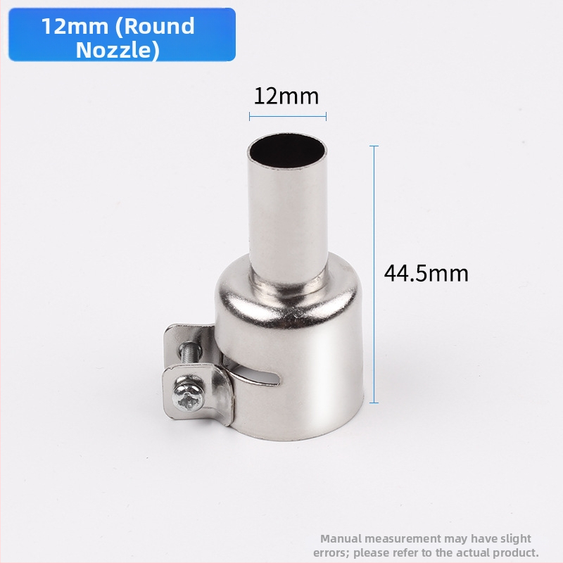 850 teplovzdušný pištoľ – univerzálna tryska pre desoldering stanicu, okrúhla tryska 858D, kompatibilná s BGA