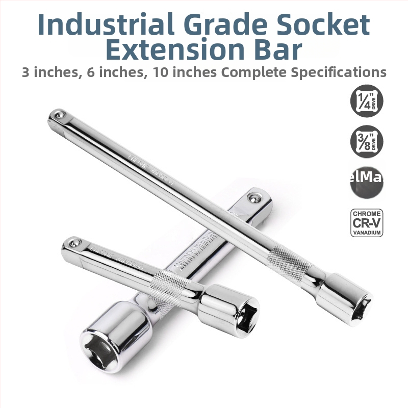 3/8-palcová predĺžená tyč pre ratchet wrench, dlhá predĺžená tyč, príslušenstvo k nástrčnému kľúču