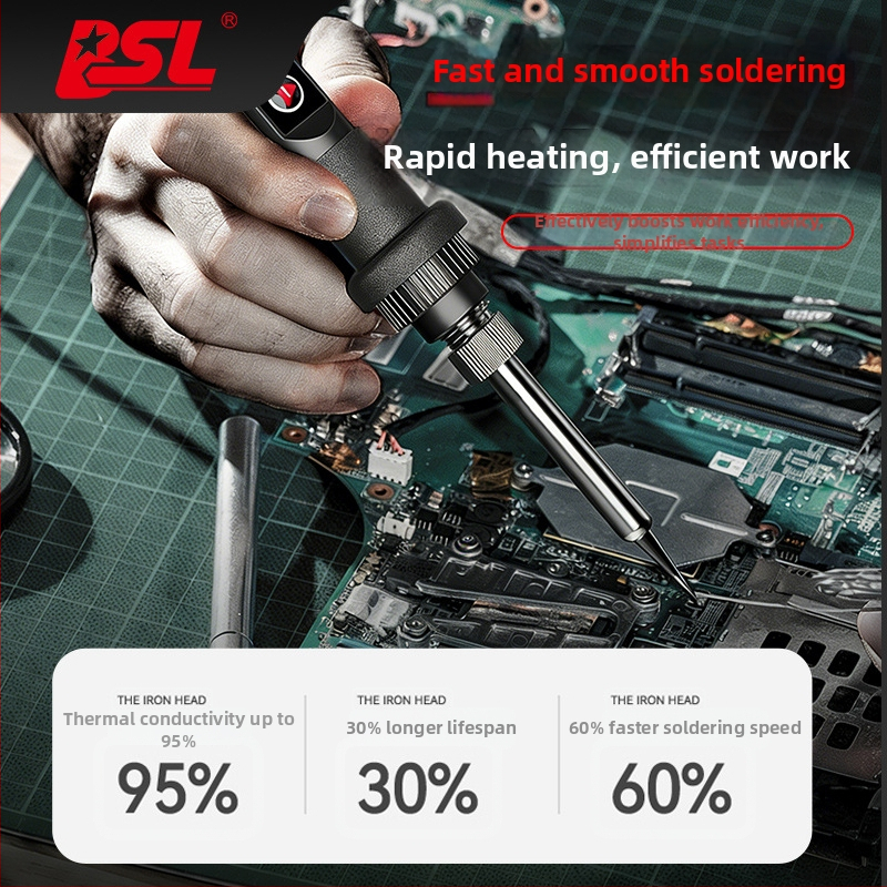 BSL 200 Nástavec na spájkovacie pero, 90W, vysokofrekvenčný, 203 zahnutý hrot, odolný voči vysokým teplotám, rýchle zahrievanie