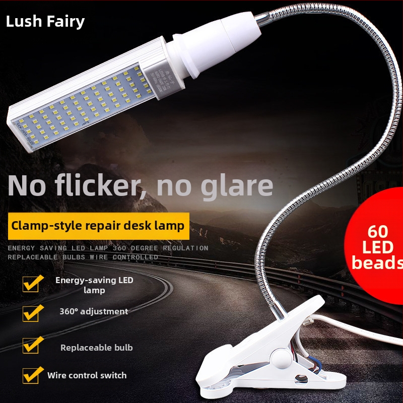 Deer Fairy Osvetlenie na opravu mobilných telefónov – stolná LED lampa s klipom na zváranie