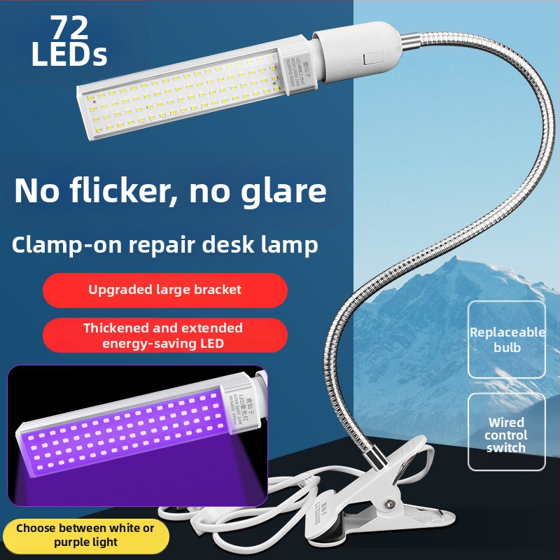 Deer Fairy Osvetlenie na opravu mobilných telefónov – stolná LED lampa s klipom na zváranie
