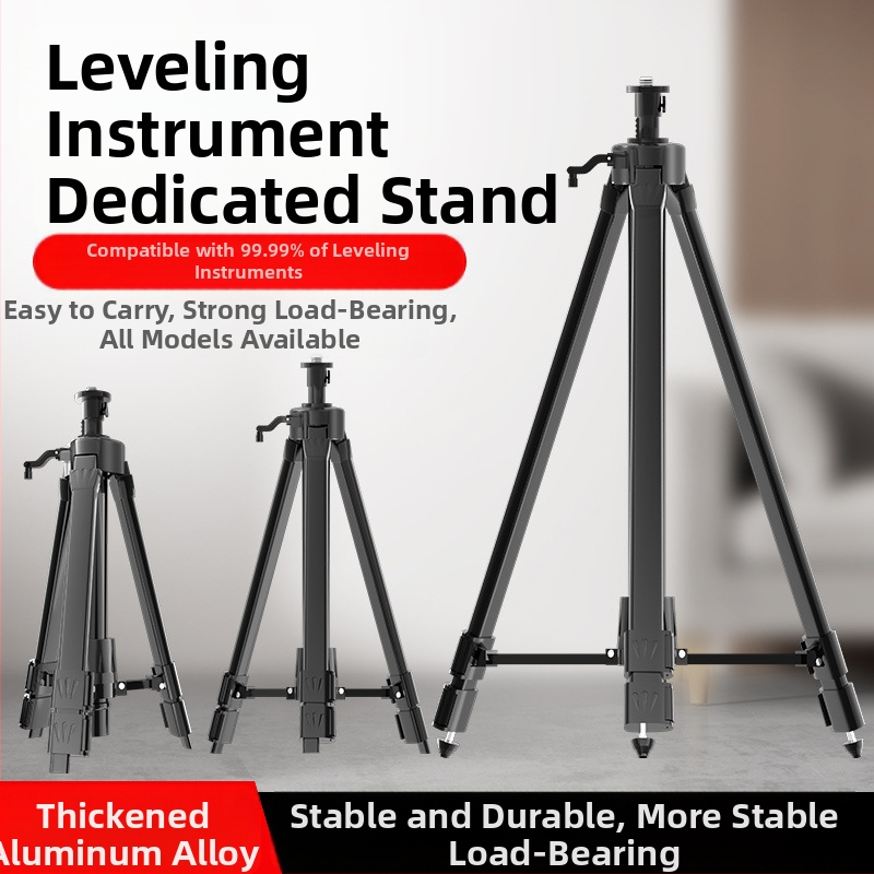 Teleskopický tripod pre niveliáciu so vysúvacou tyčou, držiak pre laserový nivelačný prístroj a infračervená podpora