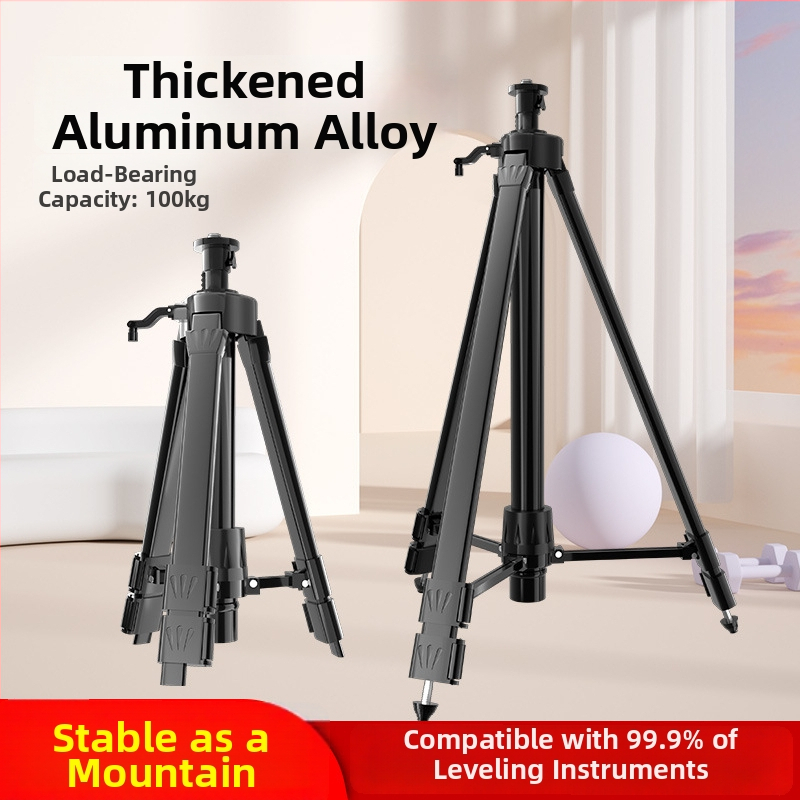 Teleskopický tripod pre niveliáciu so vysúvacou tyčou, držiak pre laserový nivelačný prístroj a infračervená podpora