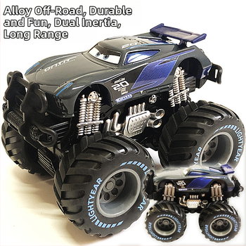 Off-road detské kovové auto – statický závodný model, McQueen