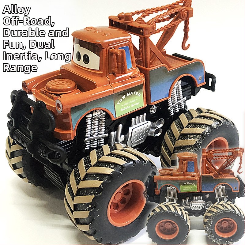 Off-road detské kovové auto – statický závodný model, McQueen