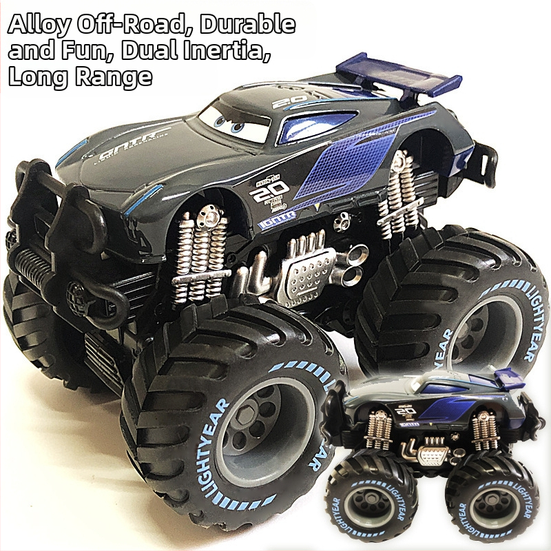 Off-road detské kovové auto – statický závodný model, McQueen