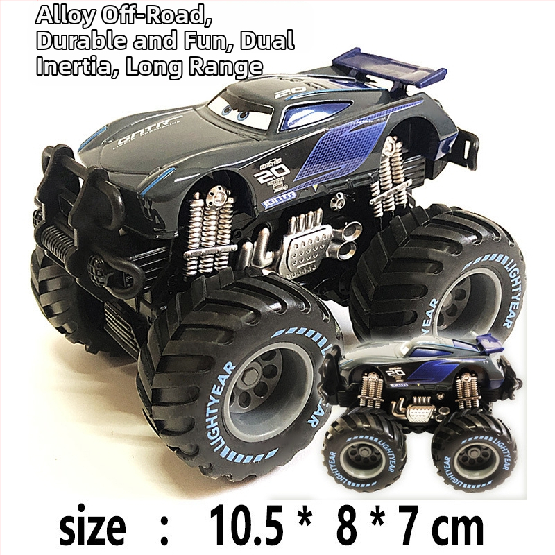 Off-road detské kovové auto – statický závodný model, McQueen