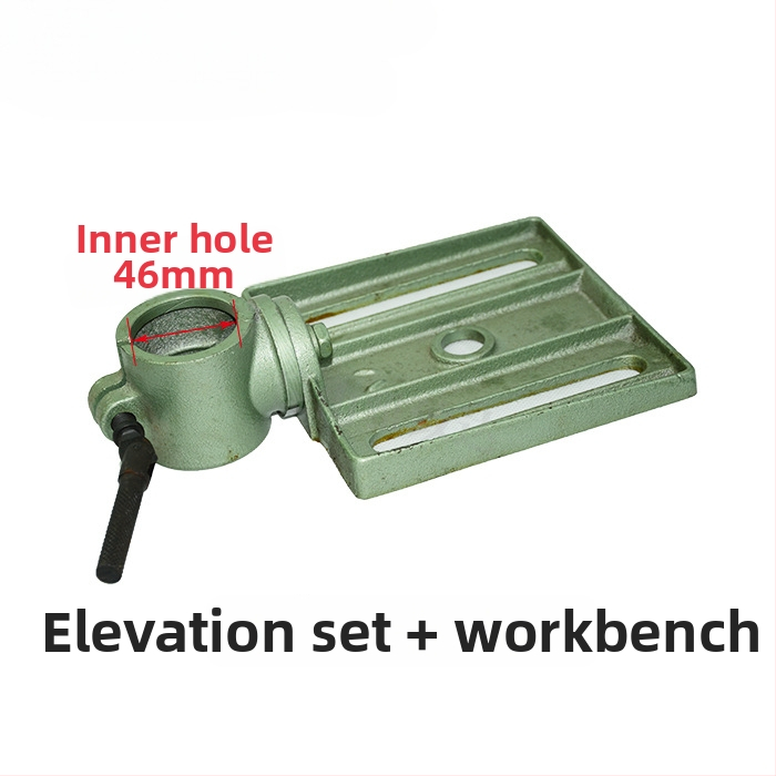 Jinding 13-stupňový stolný vrták Z4113 Príslušenstvo: Spring Cover, Belt Pulley, Gear Shaft, Spindle Sleeve, Spline Sleeve, Handle, Workbench