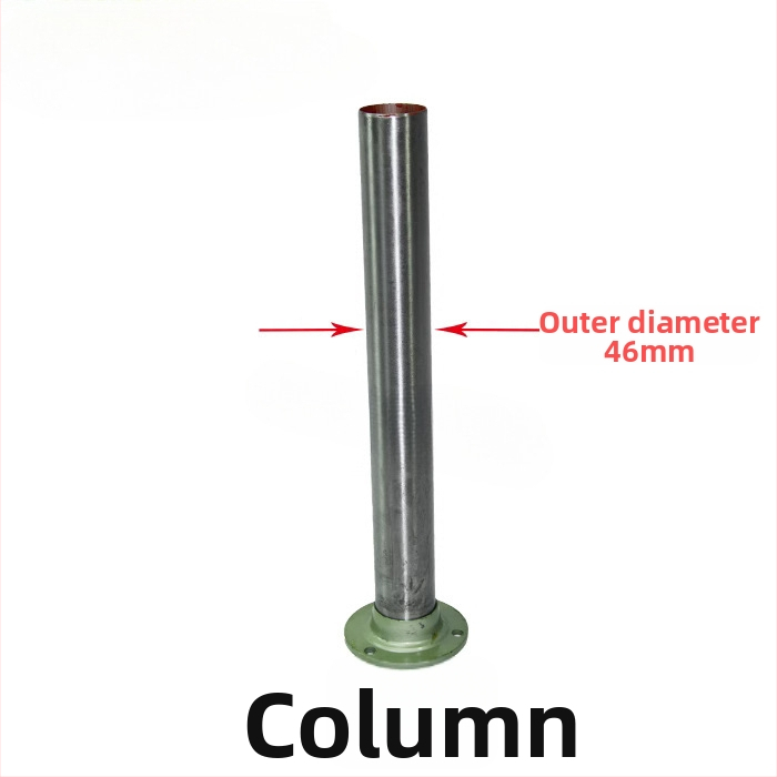 Jinding 13-stupňový stolný vrták Z4113 Príslušenstvo: Spring Cover, Belt Pulley, Gear Shaft, Spindle Sleeve, Spline Sleeve, Handle, Workbench