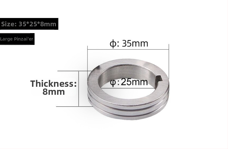 BINZEL DB.XB séria kolies na podávanie drôtu a vodiace/tlačné koliesko pre zváranie s ochranným plynom, priemer 0,8–1,6 mm, dĺžka 30 mm, Tuoyouxin