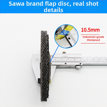 Flap disk za kutnu brusilicu, 100 x 16 mm, za brušenje nehrđajućeg čelika i drva, poliranje i brušenje