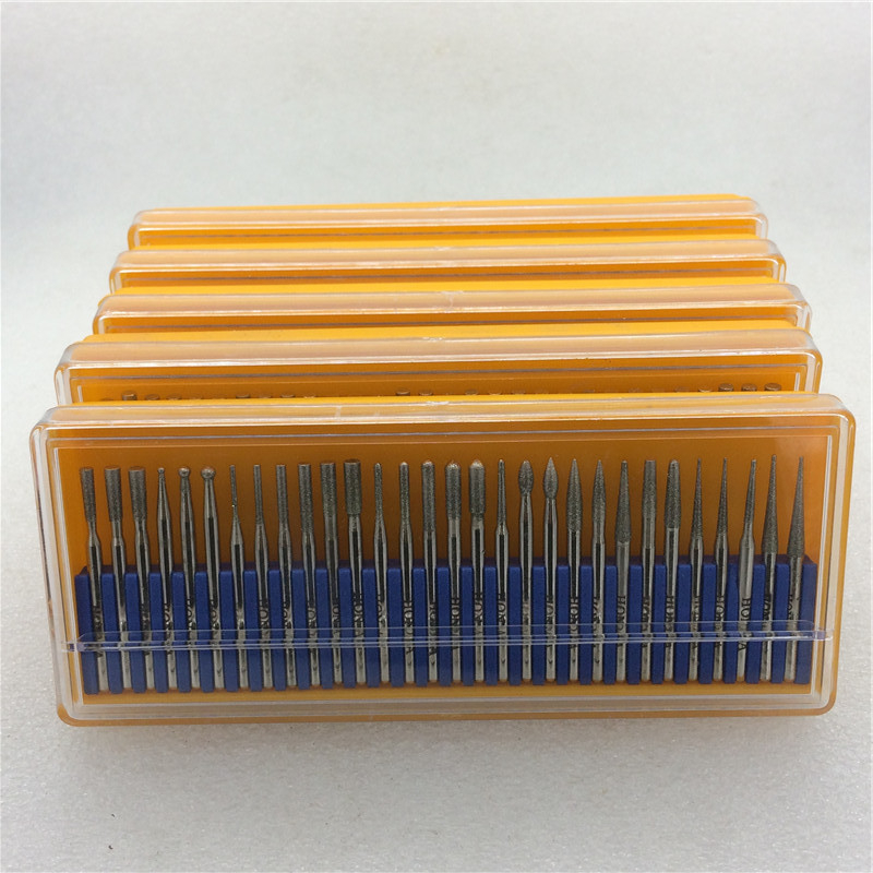 Yellow Box Dijamantno-legirana glava za brušenje, set od 30 komada