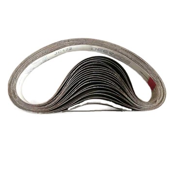 Brusna traka JC122, 762×25 mm, crna i crvena GXK51 abrazivna traka, za brušenje metala i drva