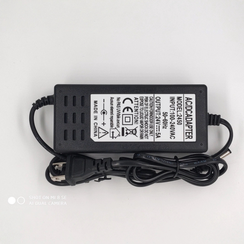 Višefunkcionalna tračna brusilica, oštrilica i brusilica s 24V 5A adapterom za bušilicu DIY