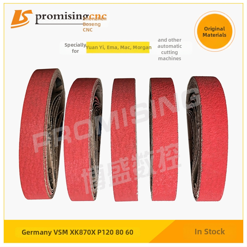 BSSK Yuanyi V6 Automatický stroj na rezanie s brúsnou páskou V9/V8 XK870X - jemné brúsenie P150/P120, hrubé P80/P60