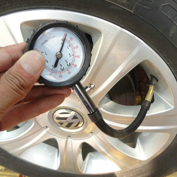Visoko precizan mjerač tlaka u gumama, s dugim cijevi i digitalnim zaslonom, za automobile