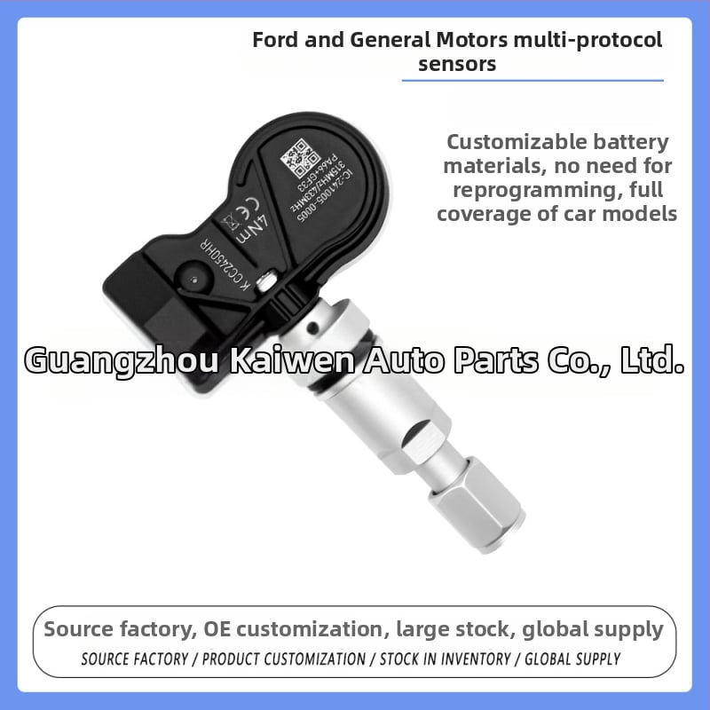 TPMS senzor pre Ford a GM, tretia generácia, viacprotokolový, bez programovania