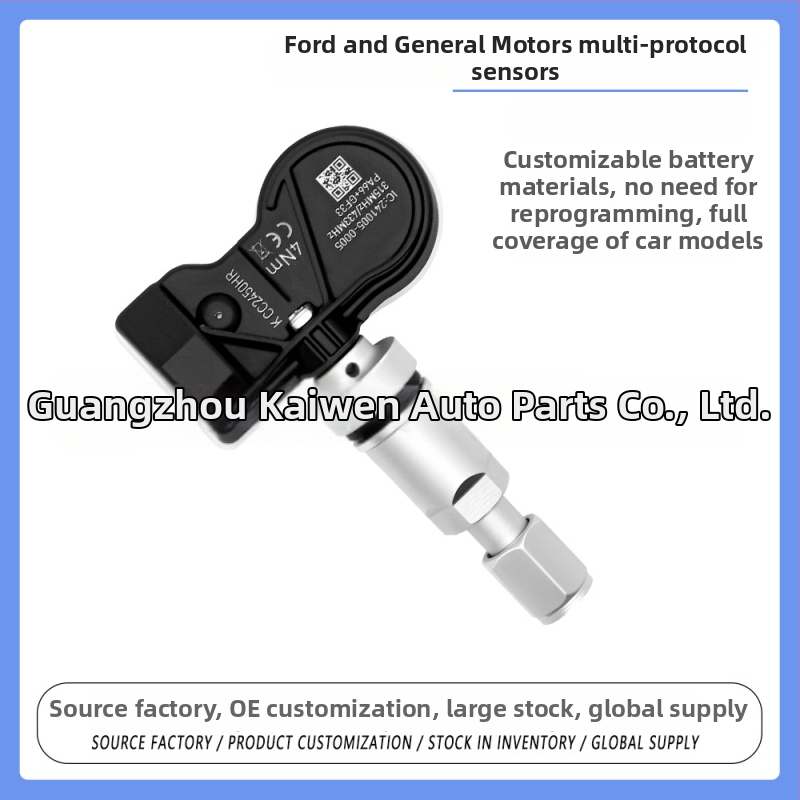 TPMS senzor pre Ford a GM, tretia generácia, viacprotokolový, bez programovania