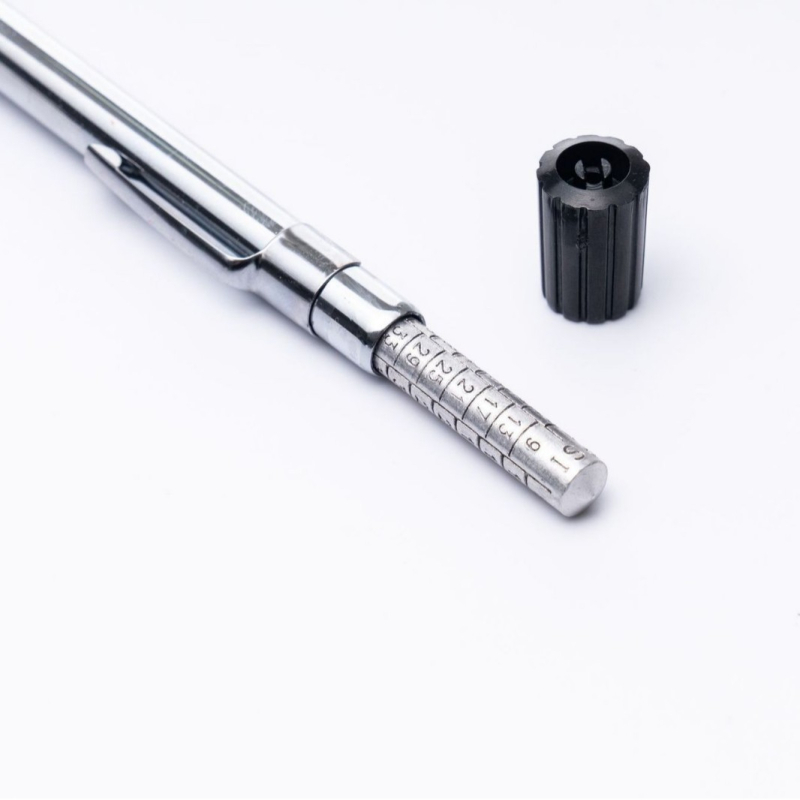 Pero-stil mjerač tlaka u gumama automobila, dvostruki ulaz, mjerenje 10–120 psi, preciznost 1 psi, cinkova legura i aluminij