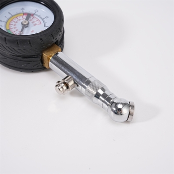 Mengnan Y40 Vysoko presný mechanický tlakomer na pneumatiky, kovový, nerezová oceľ, rozsah 0–60 psi