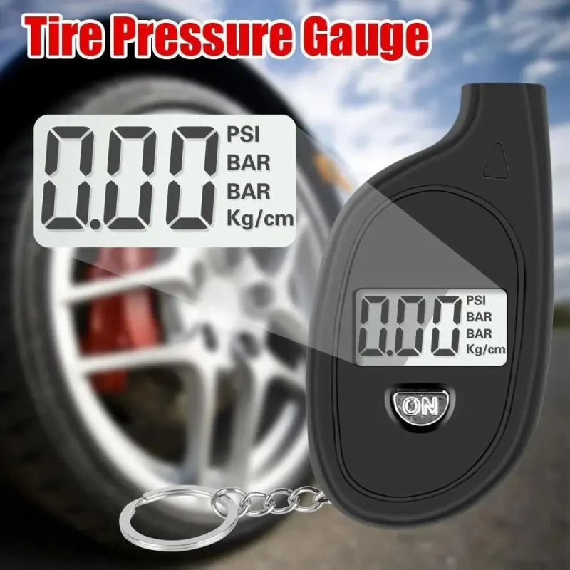 Mini digitálny merač tlaku pneumatík pre automobil s bezdrôtovým pripojením k Androidu, rozsah 0-100 psi, presnosť 0,01 psi