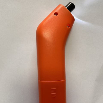 Digitálny tlakomer na pneumatiky s LCD displejom, nafukovacia pumpa, LED svetlo do auta, vlastné logo