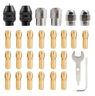 M8 srebrna matica, bakrena čeljust, promjer vretena 4,3 mm, Imperial 4486 čeljust