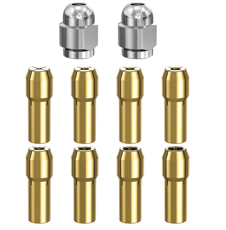 M8 srebrna matica, bakrena čeljust, promjer vretena 4,3 mm, Imperial 4486 čeljust