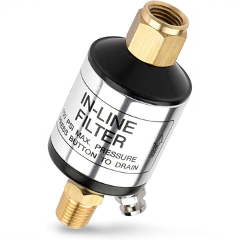 Razdjelnik vode i ulja za zračnu cijev | 1/4" NPT ulaz/izlaz | 150 psi | kompresor zraka