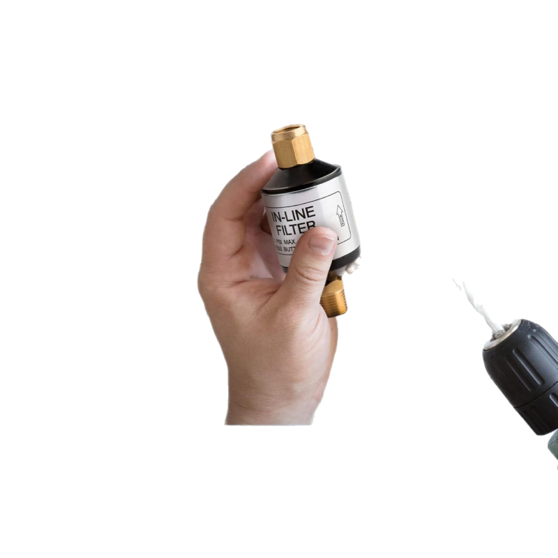 Razdjelnik vode i ulja za zračnu cijev | 1/4" NPT ulaz/izlaz | 150 psi | kompresor zraka