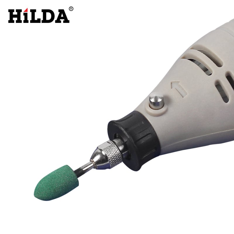 Gumene glave za električne brusilice — cilindrične i konične, osovina 4–12 mm