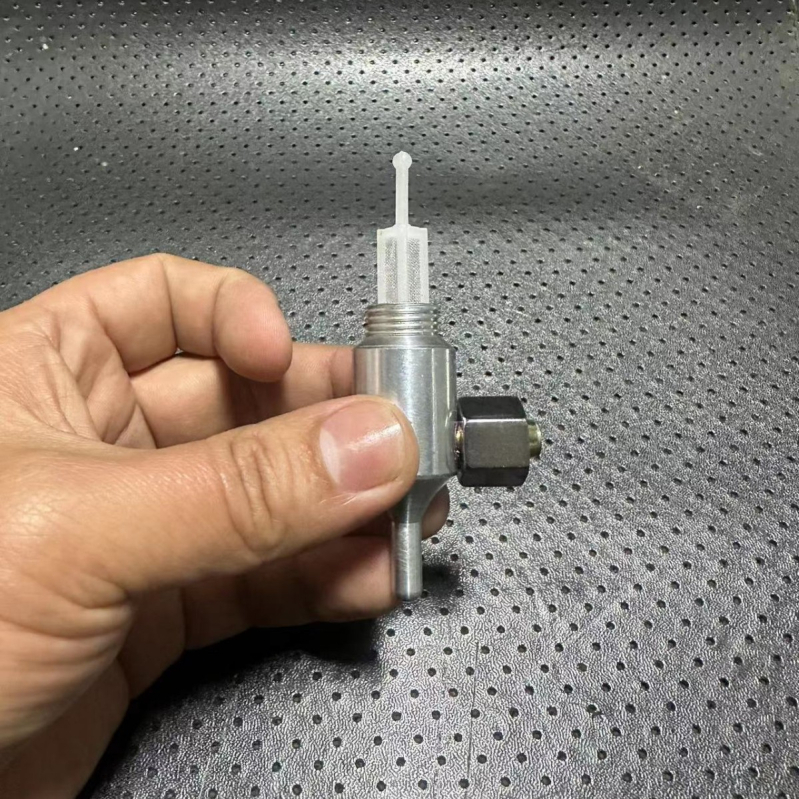 Adapter za pištolu za prskanje s dvostrukim navojem, ulazni navoj 1/4", mreža filtra, gornji navoj 14X1