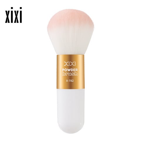 Xixi gyengéd púder ecset szintetikus sörtékkel, hordozható highlighter, kontúr és pirosító