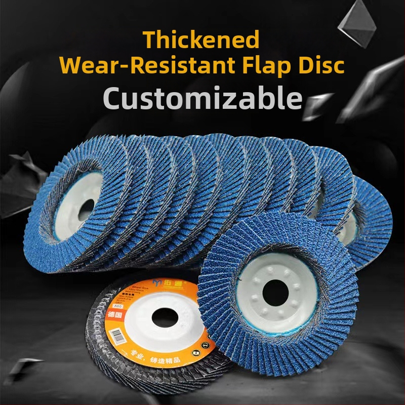 Flap disk pre nerezovú oceľ – brúsenie a leštenie pre uhlovú brúsku