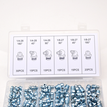Set od 110 komada fitinga za podmazivanje UNF 1/4-28 SAE i 1/8-27 NPT