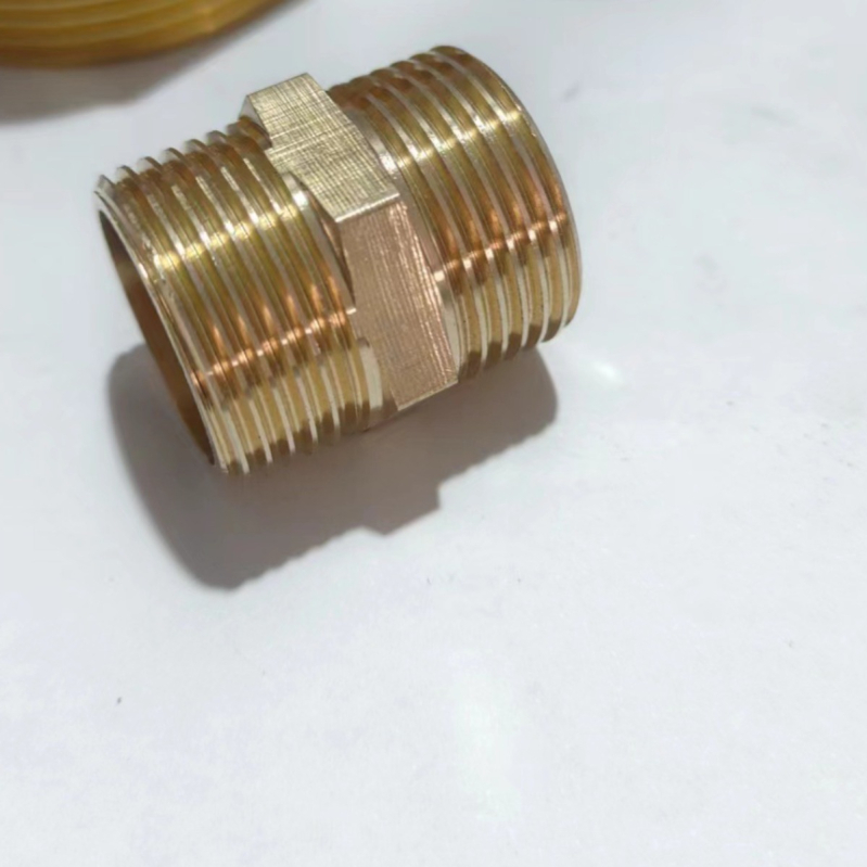 Potpuno bakreni dvostruki vanjski navoj, izravni spoj vodovodne cijevi, produžni adapter Ø50 mm, model DS01