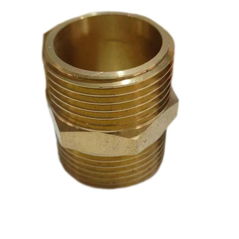Potpuno bakreni dvostruki vanjski navoj, izravni spoj vodovodne cijevi, produžni adapter Ø50 mm, model DS01