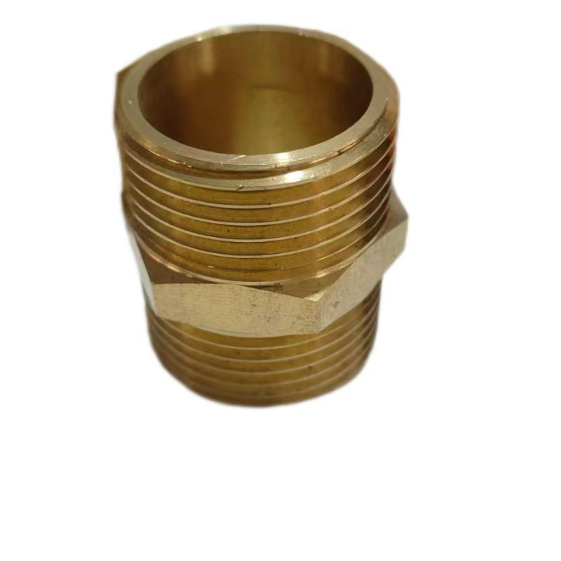 Potpuno bakreni dvostruki vanjski navoj, izravni spoj vodovodne cijevi, produžni adapter Ø50 mm, model DS01