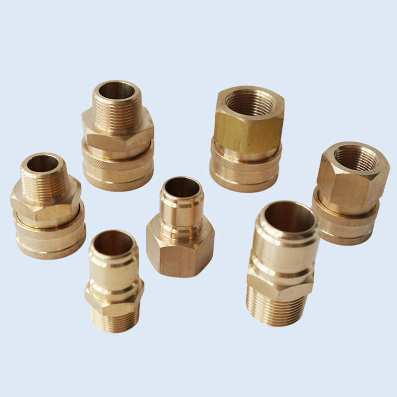 TSM ZG1 японски стил бърз съединител, месинг PT1, 8TSF-8PM1 инч