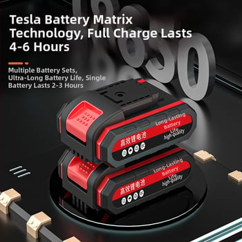Elektrické záhradné nožnice s lítiovou batériou, bezdrôtové nožnice na ovocné stromy