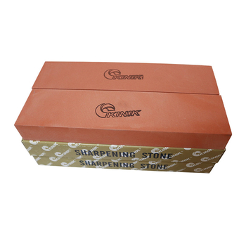 Oilstone за шлайфане на режещи инструменти и матрици, Pyramid Brand Iron Oilstone, 800/1000 grit, 200×25×50 mm, алумина, правоъгълен, за прецизно шлайфане.